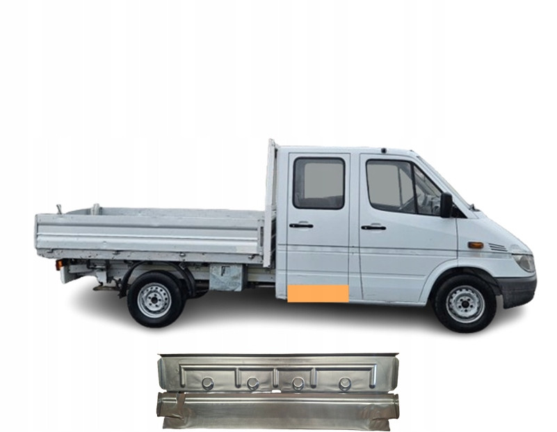 copy of MERCEDES SPRINTER 2006 - 2018 Prag cabină spate cabină dublă / andocare / jos STÂNGA