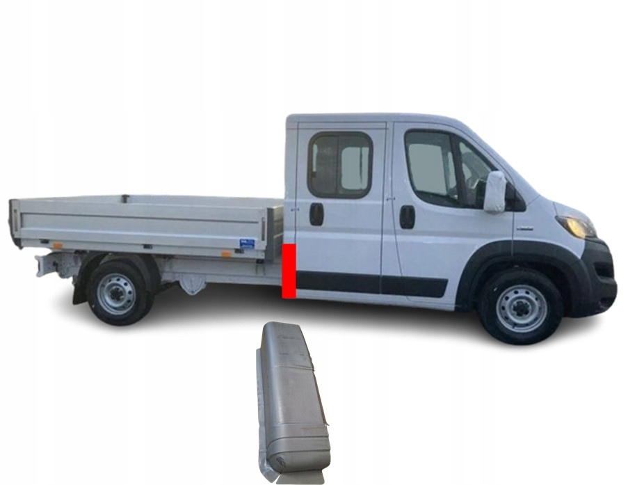 copy of MERCEDES SPRINTER 1995 - 2006 Naroże tylne kabiny dubel kabina (doka) LEWE