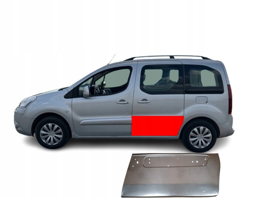 copy of CITROEN JUMPY 2016- Right sliding door sill repair kit