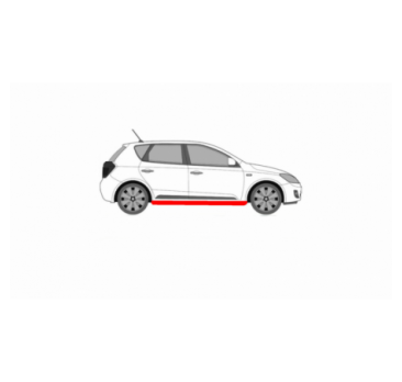 KIA CEED 06-12 SILL REPAIR KIT RIGHT SILL