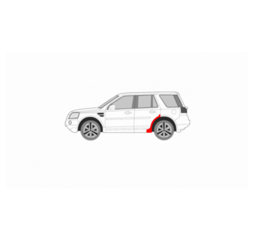 LAND ROVER FREELANDER 06-15 PRAVÝ ZADNÝ BLATNÍK