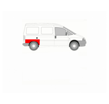 OPRAVA PRAVÉHO ZADNÉHO BLATNÍKA FIAT SCUDO 95-07