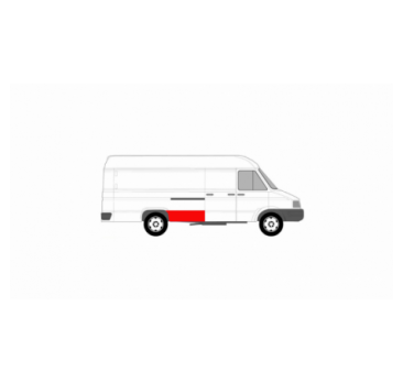 IVECO DAILY 78-99 REAR RIGHT FENDER COVER