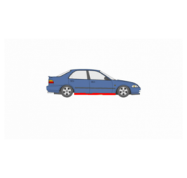 HONDA CIVIC 4-D 92- RIGHT DOOR SILL / DOOR SILL REPAIR KIT