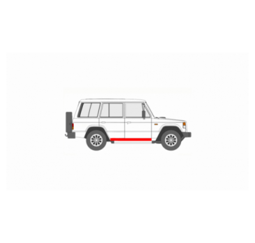 PRAH/OPRAVNÝ KRYT MITSUBISHI PAJERO/ MONTERO 82-92