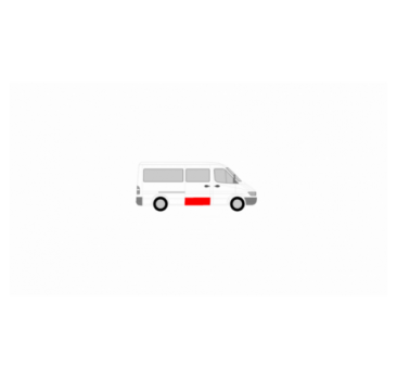 POSUVNÉ DVERE MERCEDES SPRINTER 95-00, LT 96-05