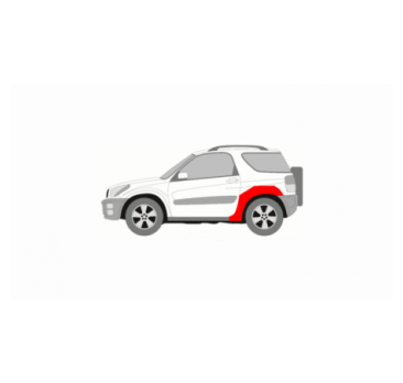 TOYOTA RAV 4 00-05 REAR LEFT FENDER REPAIR KIT