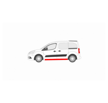 REPARAȚIE UȘĂ LATERALĂ STÂNGĂ PEUGEOT PARTNER 08-12