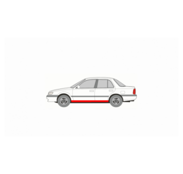 KIT REPARAȚIE PRAG UȘĂ STÂNGĂ NISSAN SUNNY (Y10) 90-00