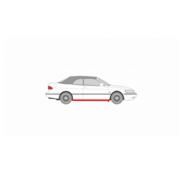 SAAB 900 3D 78-92, JOBB OLDALI JAVÍTÁS