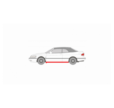 SAAB 900 3D 78-92, 93-98 SILL REPAIR KIT LEFT