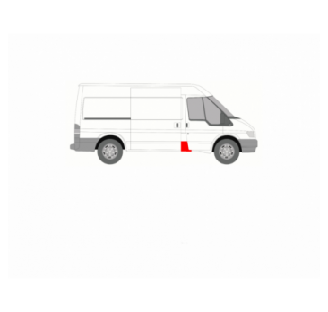 FORD TRANSIT 00-13 JOBB OSZLOPPOR BORÍTÁS