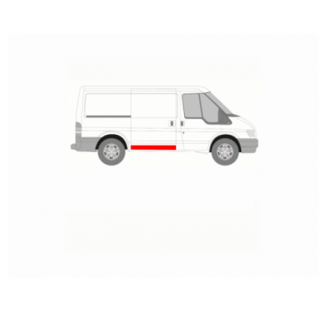 FORD TRANSIT 00-13 RIGHT SLIDING DOOR GUARD