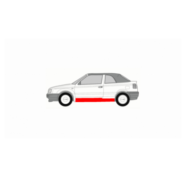 VOLKSWAGEN GOLF III CABRIO 91-99 BAL KÜSZÖB LÁMPA