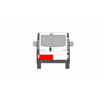 NISSAN PRIMASTAR 02-10 REAR LEFT DOOR