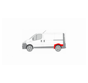 NISSAN PRIMASTAR 02-10 FENDER REPAIR KIT LEFT