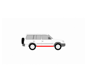 MITSUBISHI PAJERO 5-D 92-95 SIDE REPAIR KIT