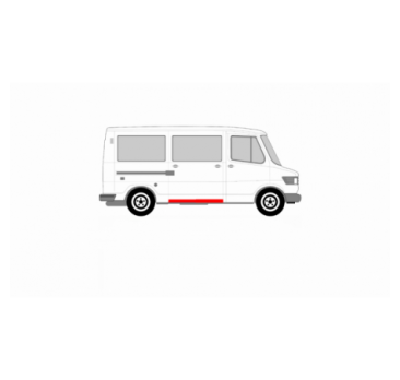 MERCEDES-BENZ 207-410 TOLÓAJTÓ KÜSZÖB