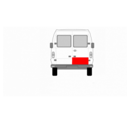 PRAVÁ ČIAPKA ZADNÝCH DVERÍ MERCEDES BENZ 207-410