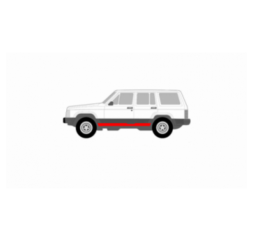 OPRAVNÁ SADA ĽAVÉHO PRAHOVÉHO LIŠTA PRE JEEP CHEROKEE 84-96, 96-01