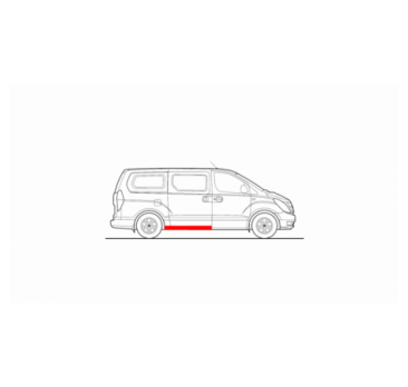 HYUNDAI H1 98-08 SLIDING DOOR THRESHOLD RIGHT