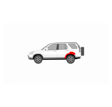 HONDA CR-V II 01-06 BAL HÁTSÓ SÁRVÉDŐ JAVÍTÁS