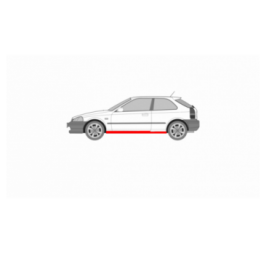 REPARAȚIE PRAG UȘĂ 3D STÂNGA HONDA CIVIC GEN. 6 99-01