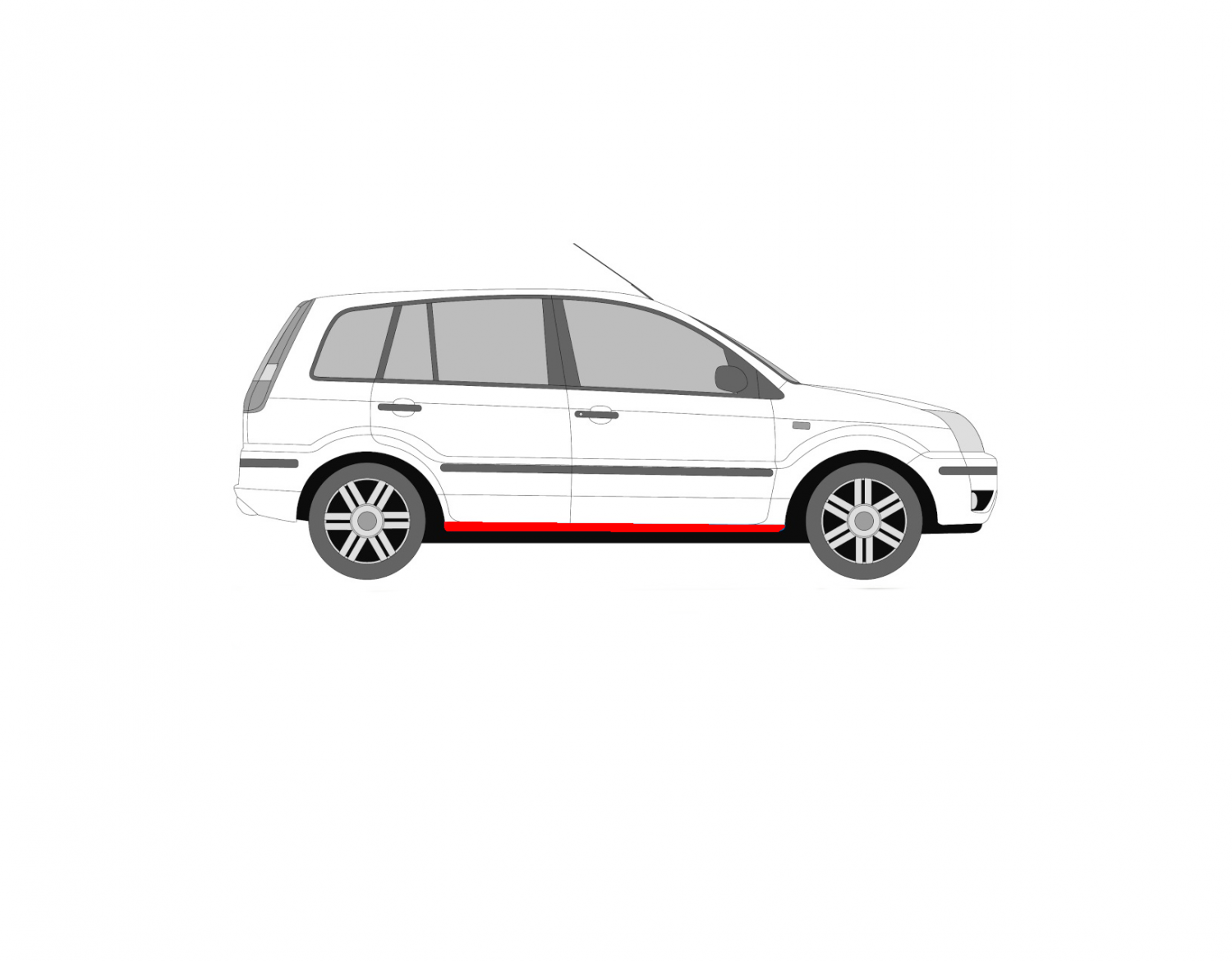 FORD FUSION 02-12 KÜSZÖB / KÜSZÖB JAVÍTÁS