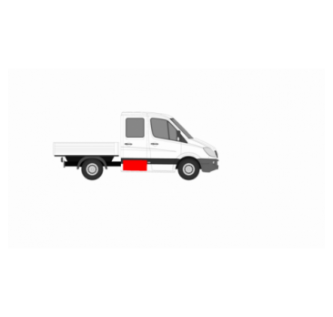 MERCEDES SPRINTER 06-18 DVERE PRE DVOJITÚ KABÍNU DOKA