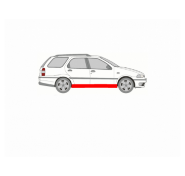 KIT REPARAȚIE UȘĂ LATERALĂ FIAT SIENA PALIO KOMBI 97-01