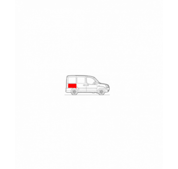 FIAT DOBLO CARGO 01-10 APARĂ SPATE DREAPTA