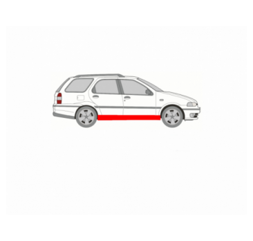 FIAT ALBEA/PALIO - WEEKEND II, III 2002-2012 KÜSZÖB