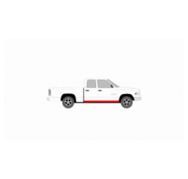 DODGE RAM 02-07 KÜSZÖBBORÍTÓ BELSŐ KÜSZÖBBORÍTÓ