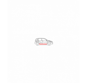 DAEWOO KALOS (T 200) / CHEVROLET AVEO 03-06 HB PRÓG PRAWY