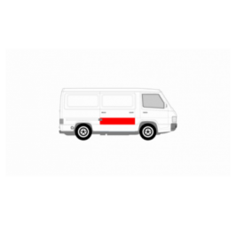 SLIDING DOOR REPAIR KIT MERCEDES MB 100 87-