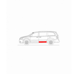 CHRYSLER VOYAGER 00-08 ĽAVÉ OBLOŽENIE DVERÍ
