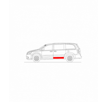 CHRYSLER VOYAGER 00-08 BAL AJTÓKÁRPIT