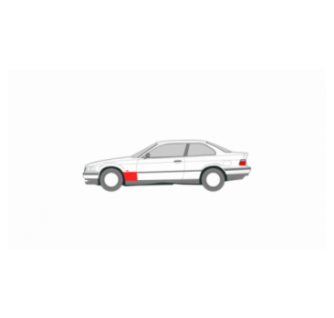 BMW 3 (E36) 90-00 PRAVÝ PREDNÝ BLATNÍK